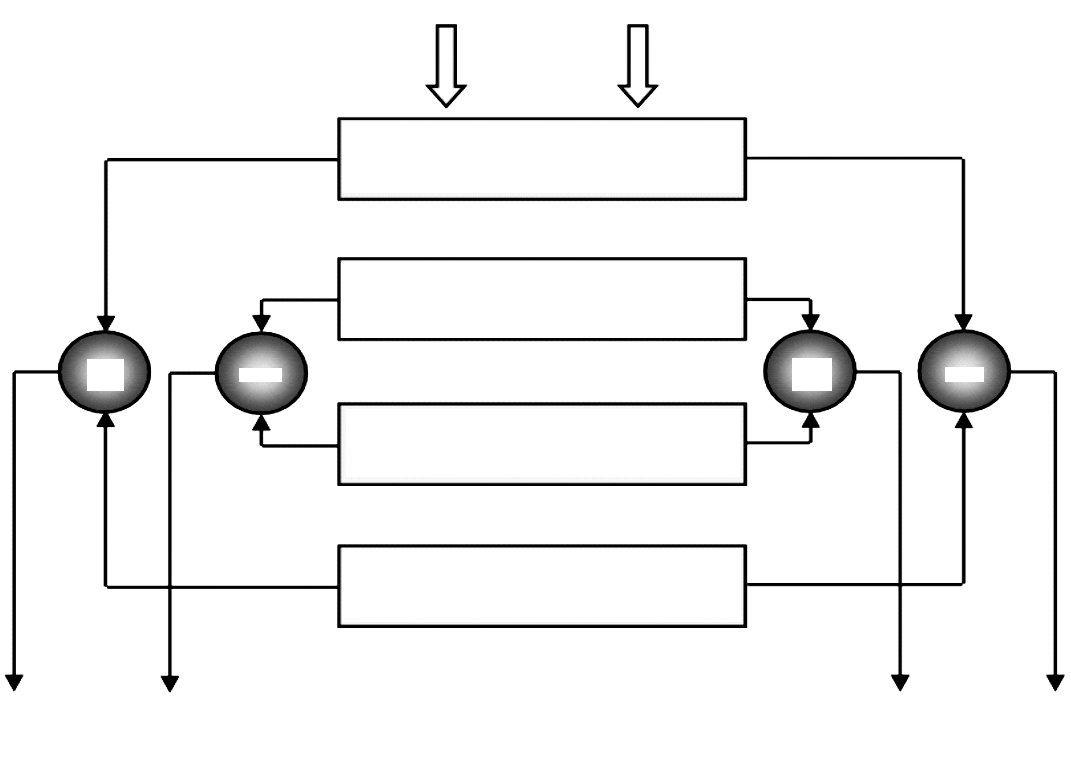 Functioning structure of DSP