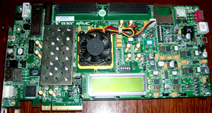 Debugging board of DASP SHU with FPGA
