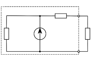 Thevenin–Barbi circuit equivalent