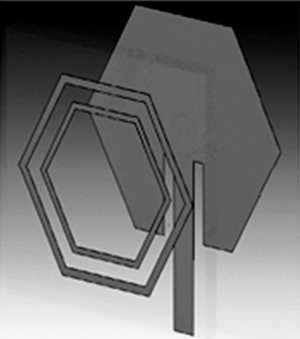 Metamaterial in superstrate